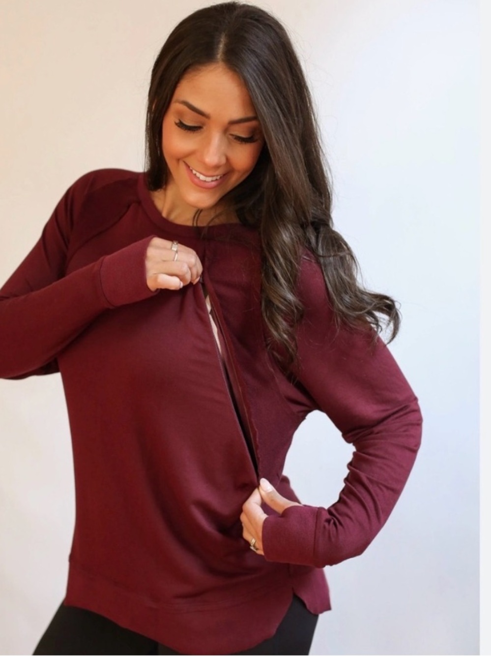 Free Flowing Lightweight Nursing Top